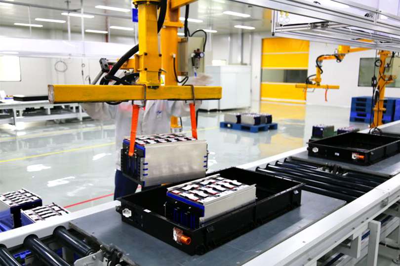 西安汽车电池生产线