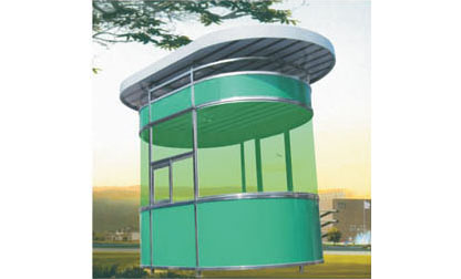 深圳彩钢艺术岗亭厂家