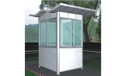 深圳复合铝板岗亭厂家